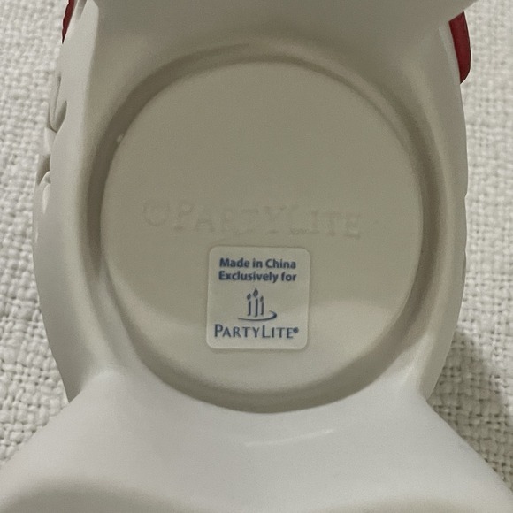 Partylite Rudy Snow Tealight Holder P91667 Cute Holiday Decor New Christmas - Picture 8 of 10